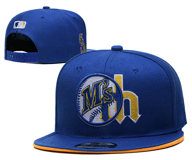 Seattle Mariners Stitched Snapback Hats 017